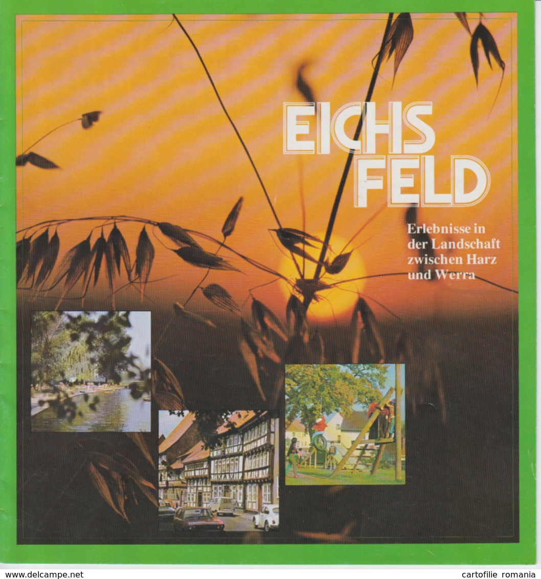 Germany - Eichsfeld - 15 Pages - Illustrated Edition, Tourist Brochure Brochure Touristique - Turingia