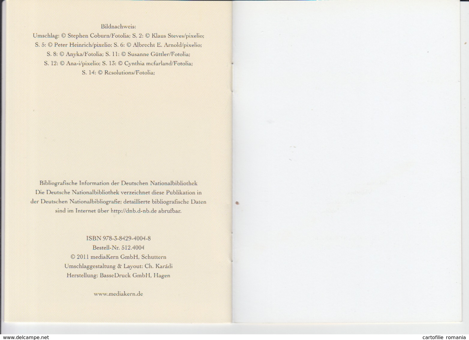 Germany - Zum Geburtstag - Poems - Jurgen Werth - 2011 - 14 Pages - Poesia