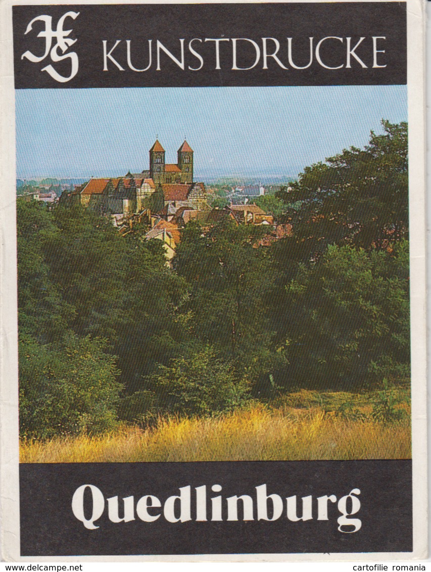 Germany - Kunstdrucke - Quedlinburg - 1988 - Kunstverlag H.C. Schmiedicke Leipzig - 10 Pages - Sonstige & Ohne Zuordnung