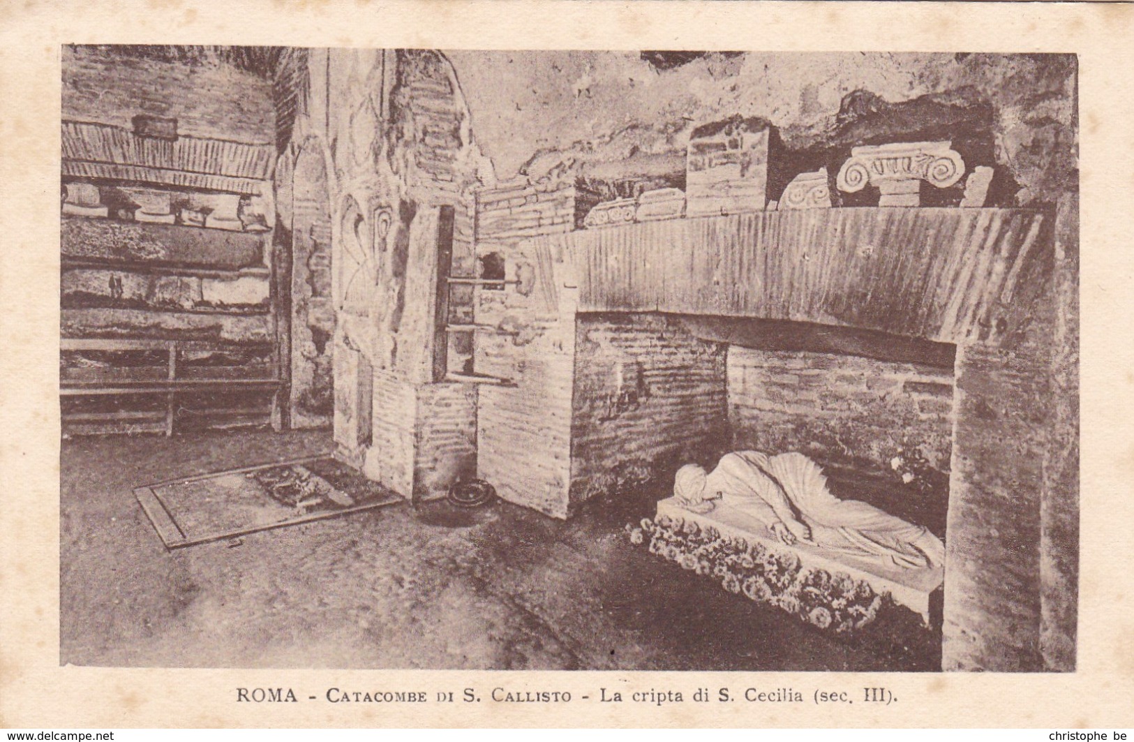 Roma, Catacombe Di S Callisto, La Cripta Di S Cecillia (pk62363) - Museos