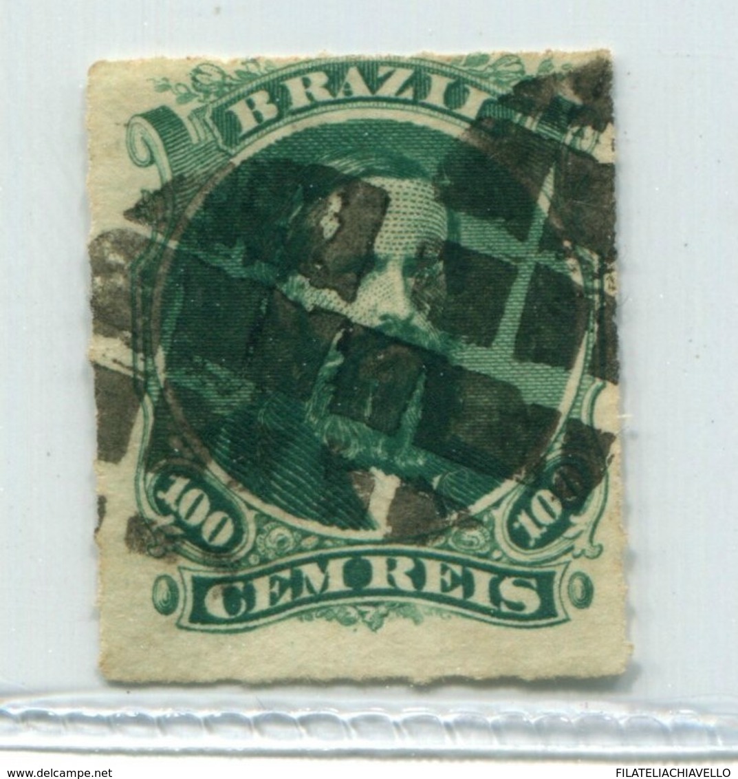 BRAZIL DOM PEDRO MUTE CORK CANCEL BRASIL #34127 071019B - Gebraucht