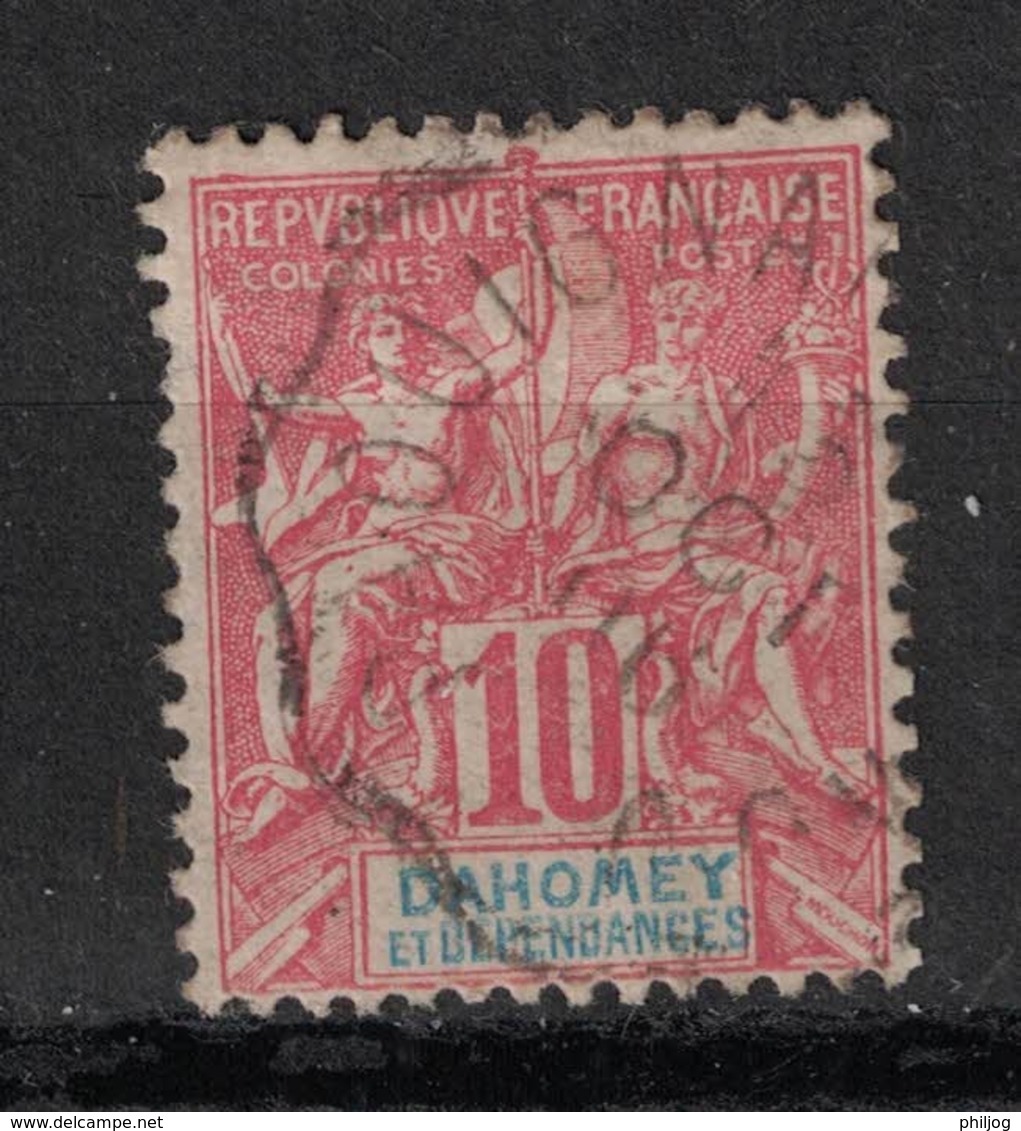 Dahomey - Yvert 2 Oblitération Convoyeur  - Scott#5 - Gebraucht