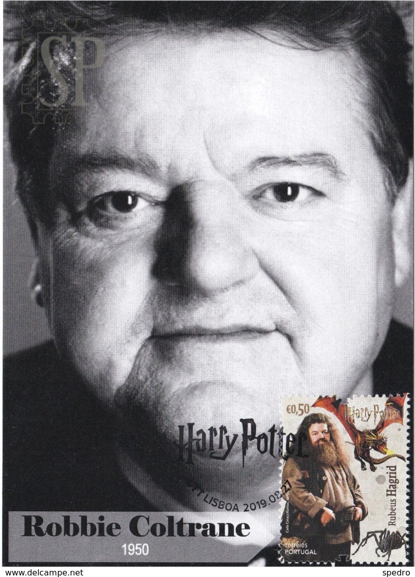 Portugal 2019 Harry Potter Rubens Hagrid Robbie Coltrane Actor Cinema Movie Literature Kino Maxicard Maximum Máximo - Cinema