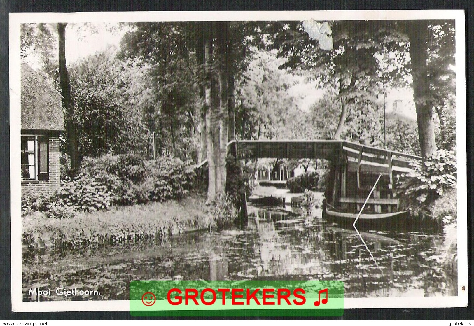 GIETHOORN Schilderachtig Plaatje 1948 - Giethoorn