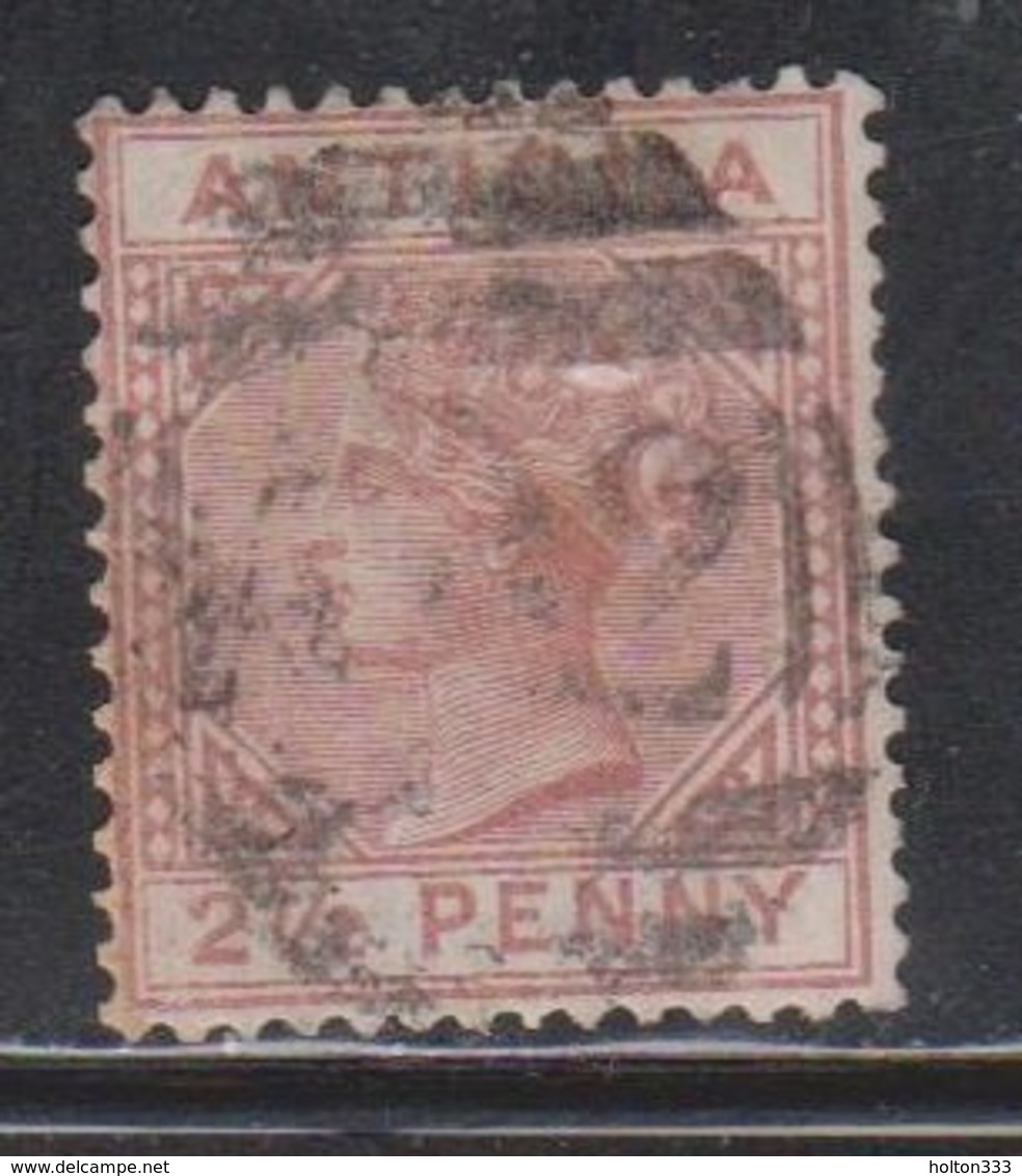 ANTIGUA Scott # 13 Used - Queen Victoria - 1858-1960 Crown Colony