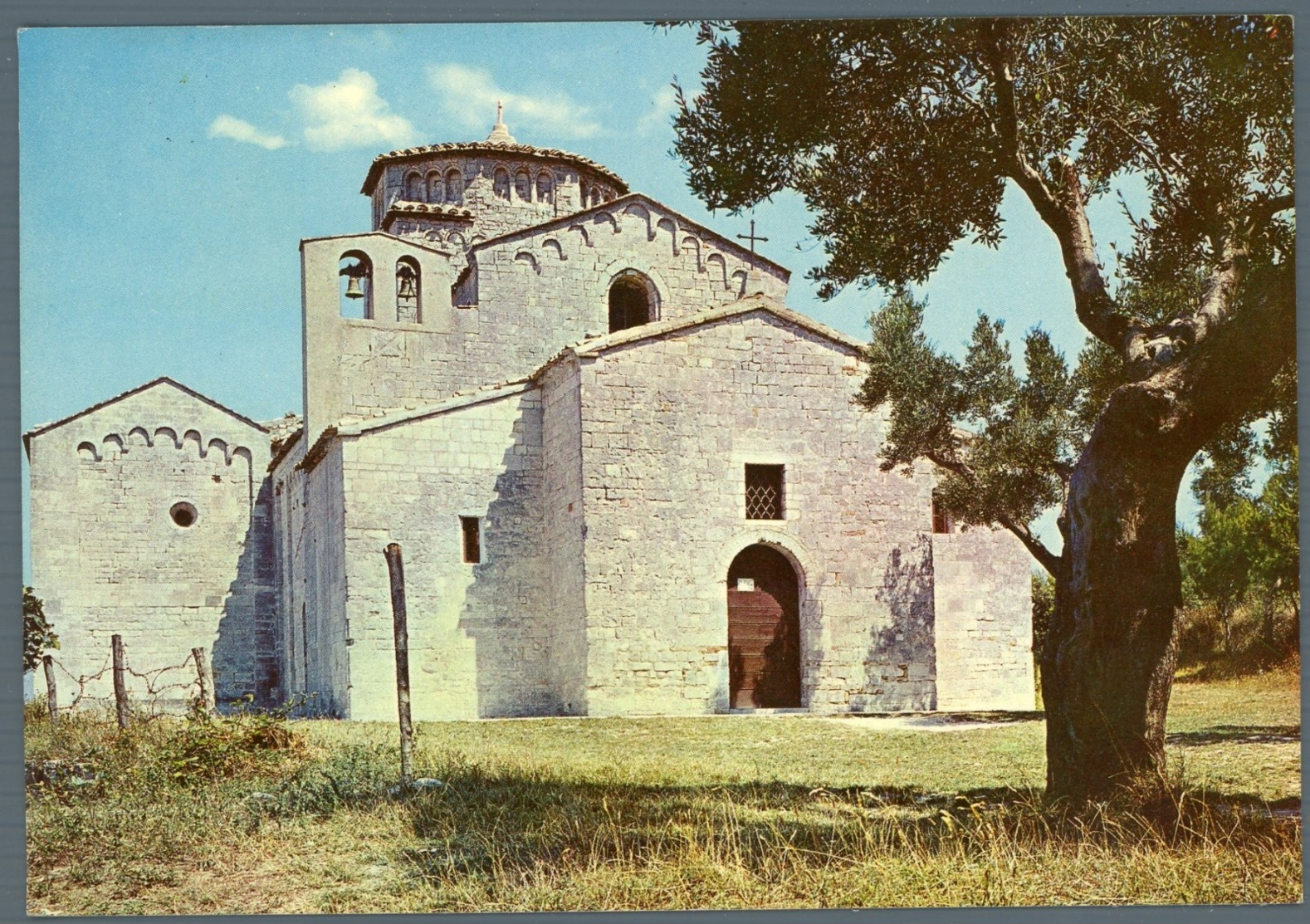 °°° Cartolina - Portonovo Chiesa Romanica Di S. Maria Viaggiata °°° - Ancona