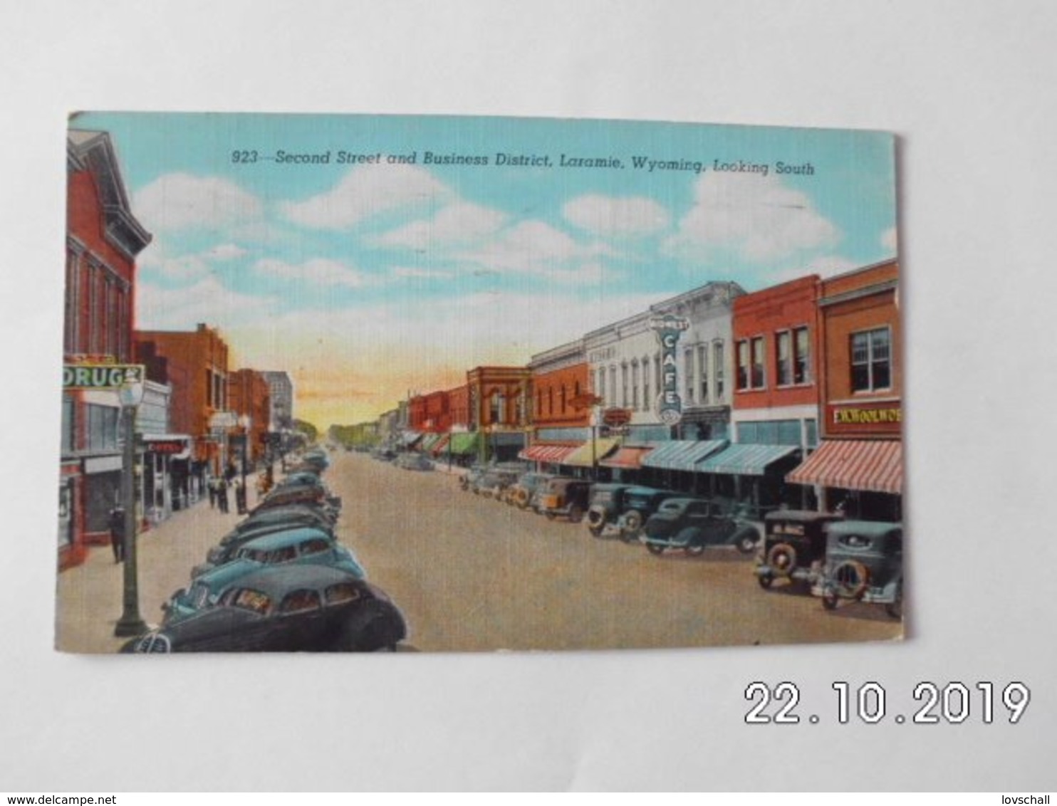 Laramie. - Second Street And Business Distric. (27 - 11 - 1943) - Laramie