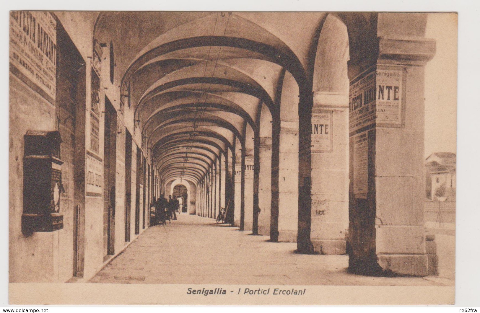 Senigallia (AN) I Portici Ercolani  - F.p. - Anni  '1930 - Senigallia