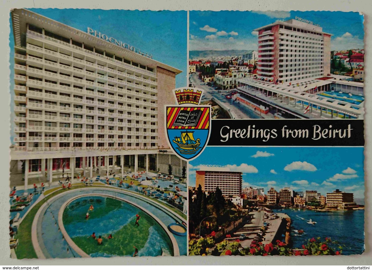 BEIRUT, LIBAN / LEBANON - Greetings From Beirut - Hotel Phoenicia - Vg - Lebanon