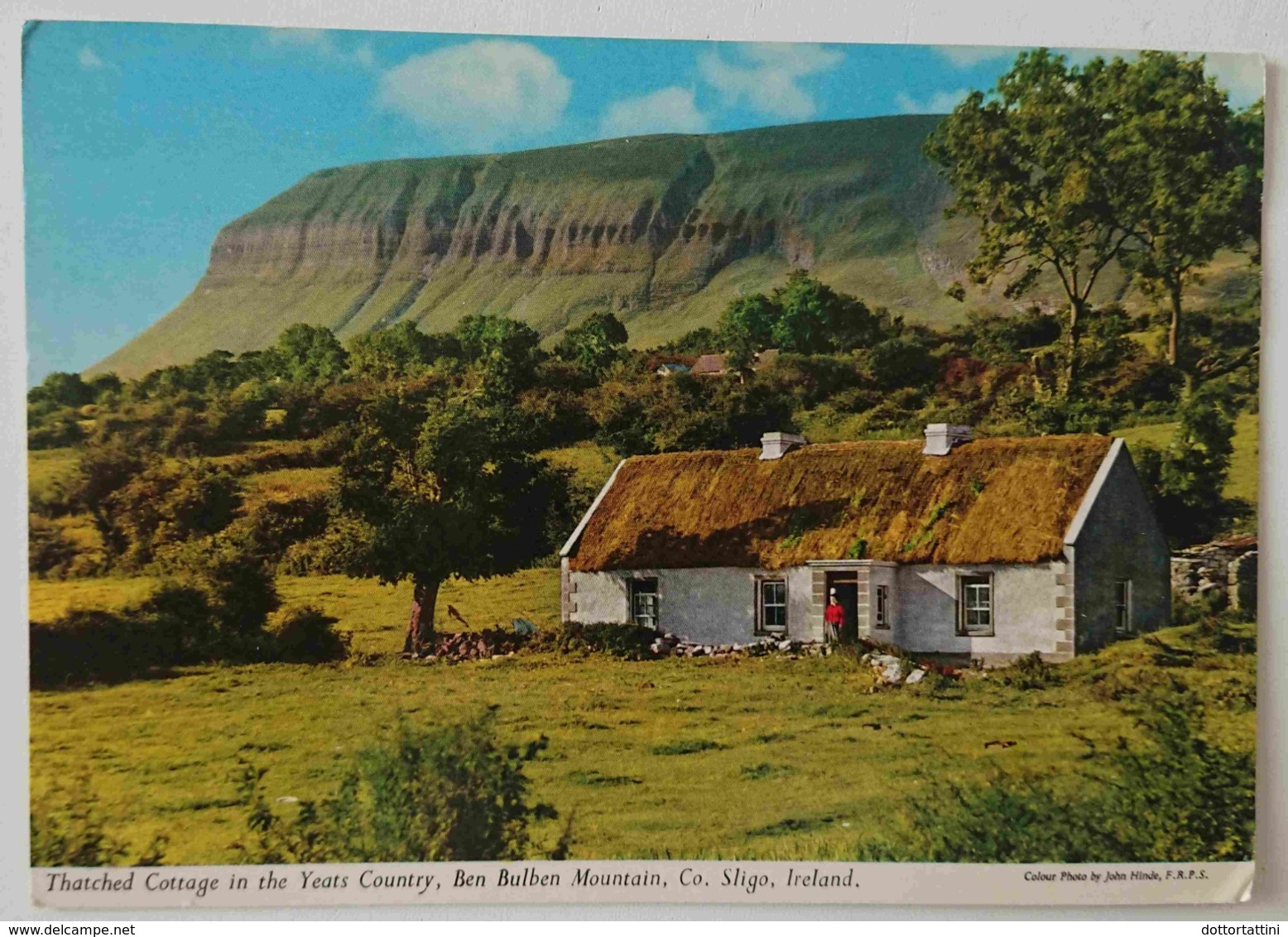 Thatched Cottage In The Yeats Country, Ben Bulben Mountain. Co. Sligo - Ireland - Vg - Sligo