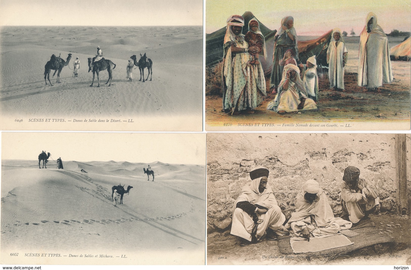 XALG.118.  ALGERIA - ALGÉRIE - Scènes Et Types  - Lot De 19 Cpa - Scenes