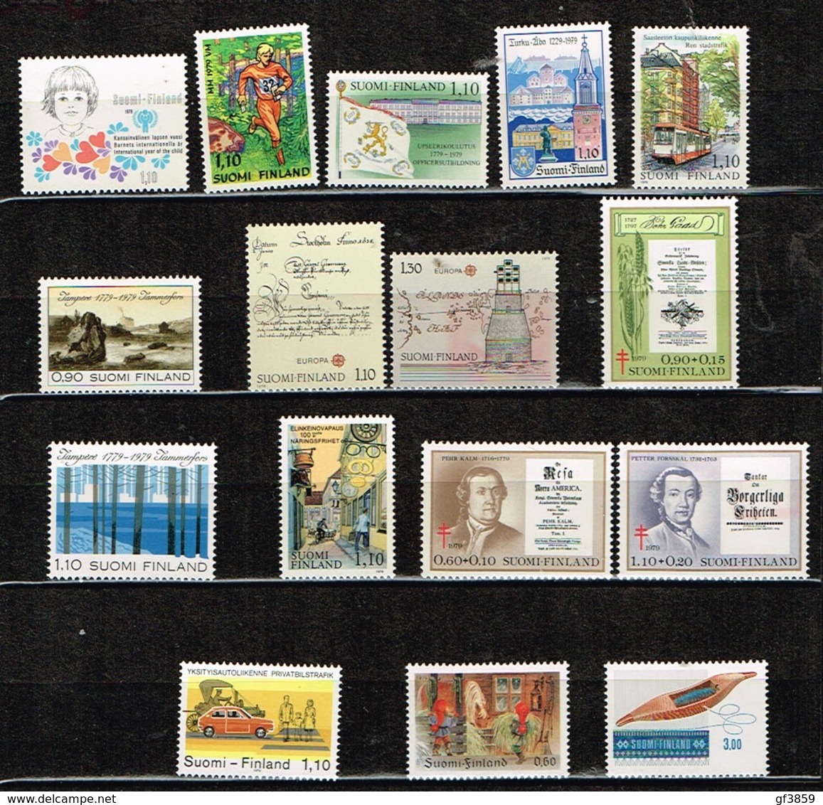 FINLANDE / Neufs **/MNH**/ 1979 - Année Quasi Complète - Manque Un Carnet - Full Years