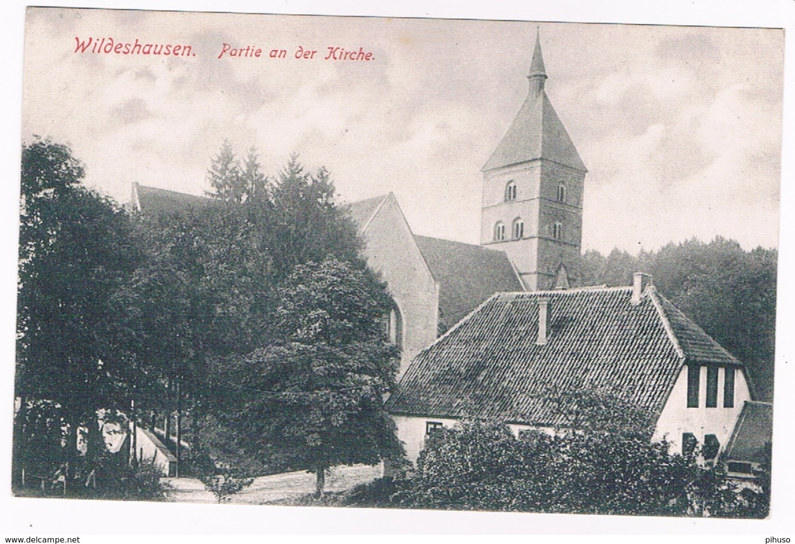 D-9838   WILDESHAUSEN : Partie An Der Kirche - Wildeshausen