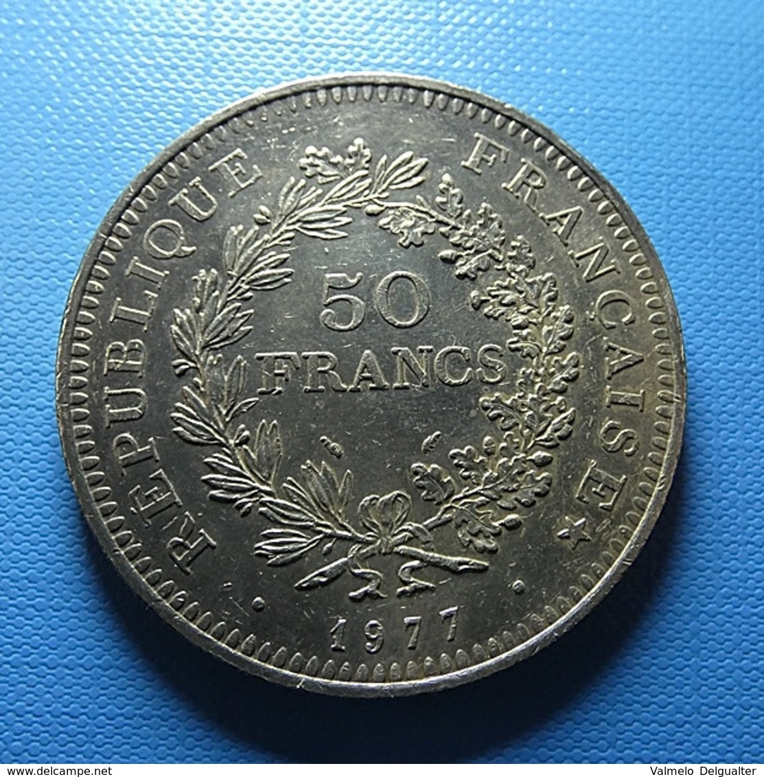 France 50 Francs 1977 Silver - Otros & Sin Clasificación