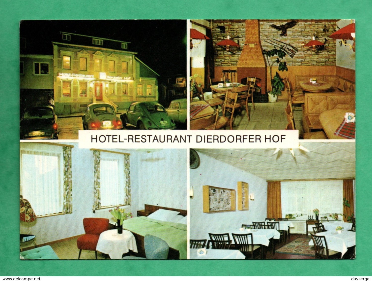 Allemagne Deutschland  Dierdorf Westerwaldhotel Restaurant Dierdorfer Hof - Dierdorf