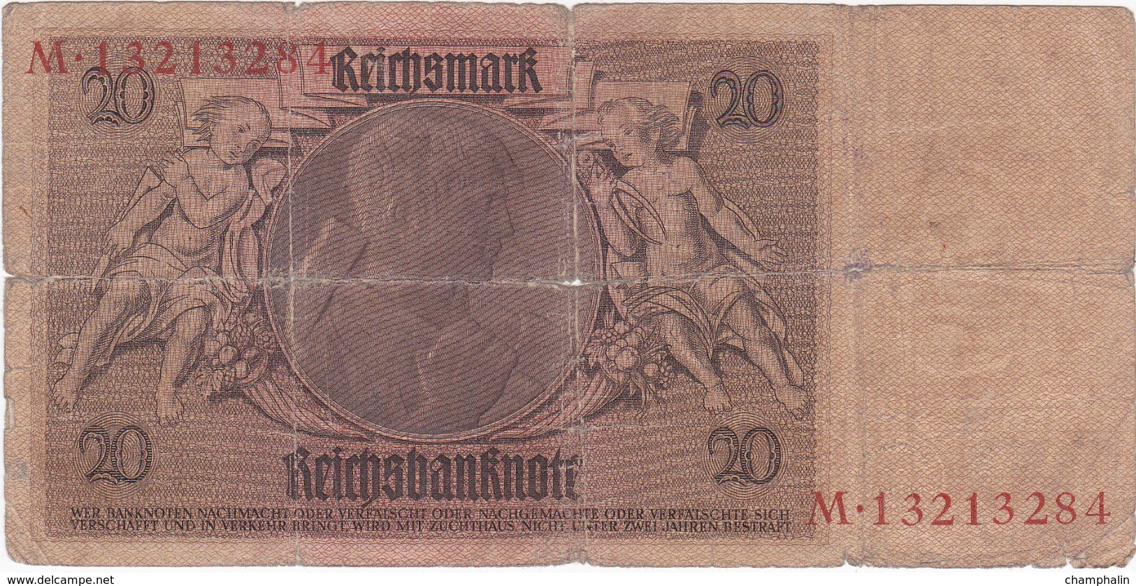 Allemagne - Billet De 20 Reichsmark - 22 Janvier 1929 - Werner Von Siemens - 20 Mark