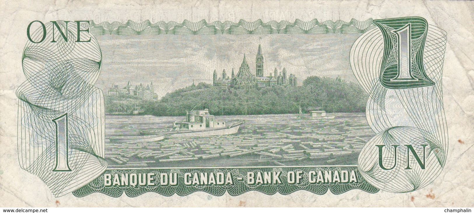 Canada - Billet De 1 Dollar - Elizabeth II - 1973 - Canada