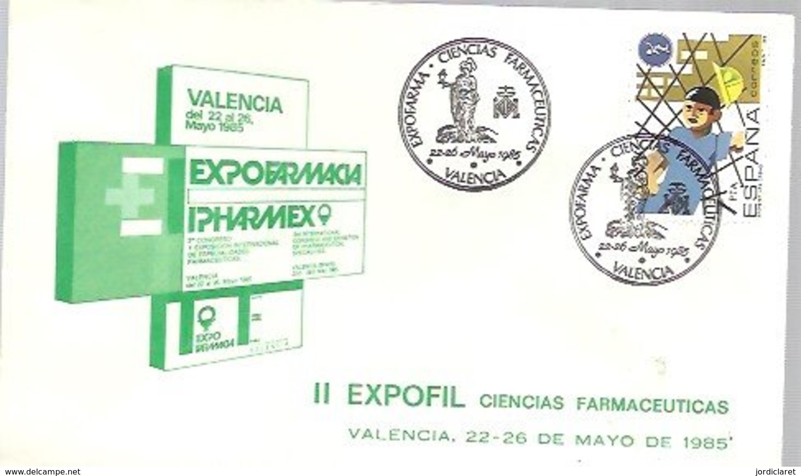 MATASELLOS 1985  MADRID - Cartas & Documentos