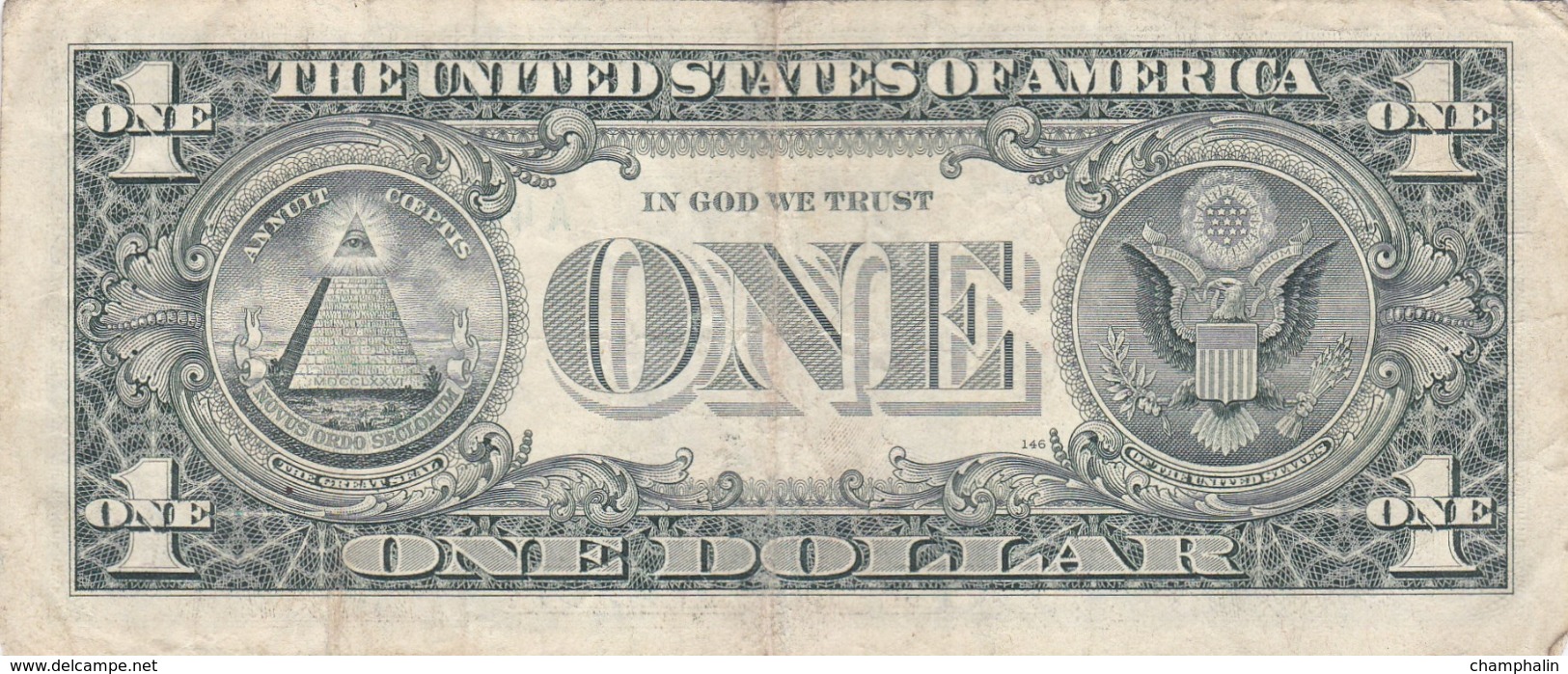 Etats-Unis D'Amérique - Billet De 1 Dollar - George Washington - Boston A - 2001 - Federal Reserve (1928-...)