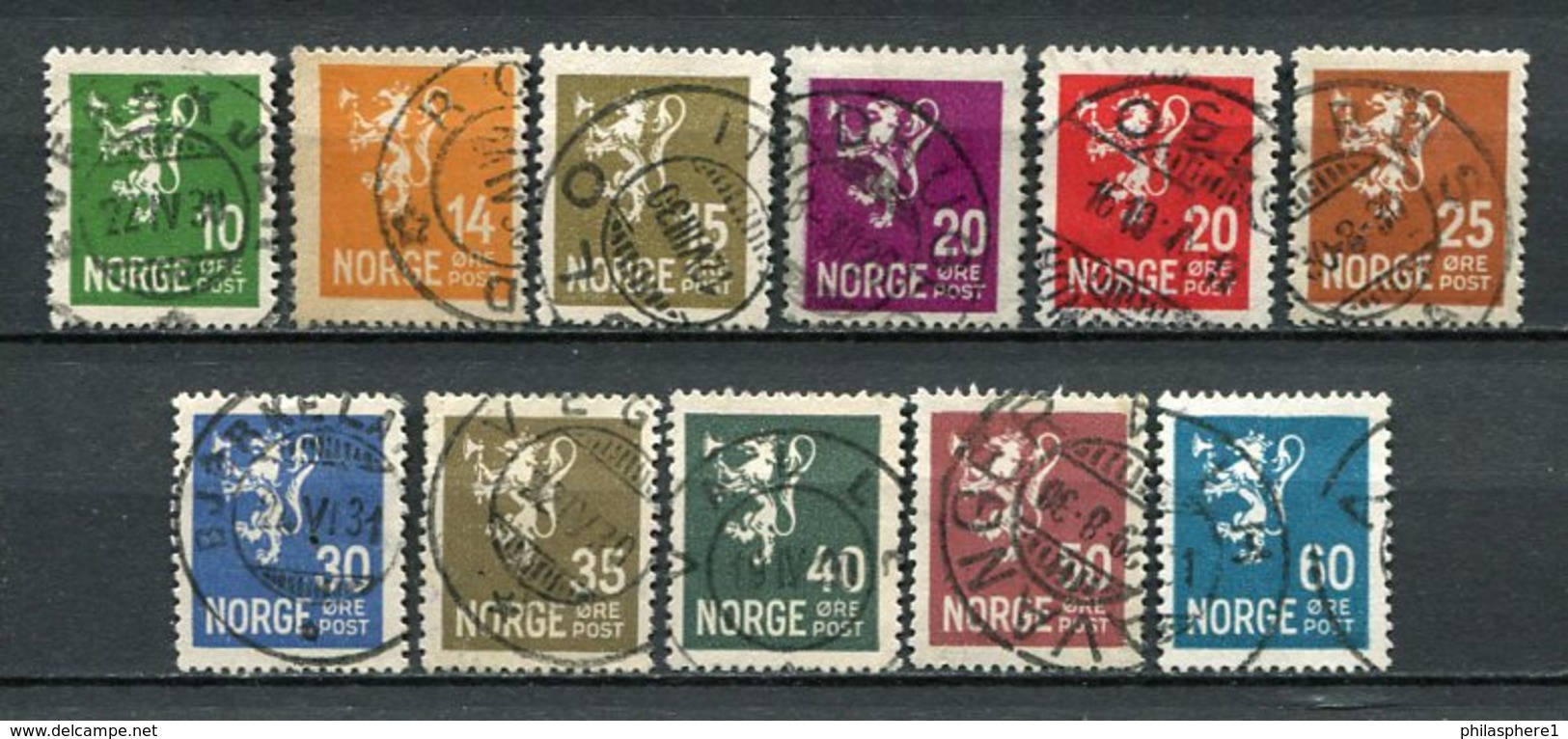 Norwegen Ex.Nr.120/32      O  Used           (1118) - Gebraucht