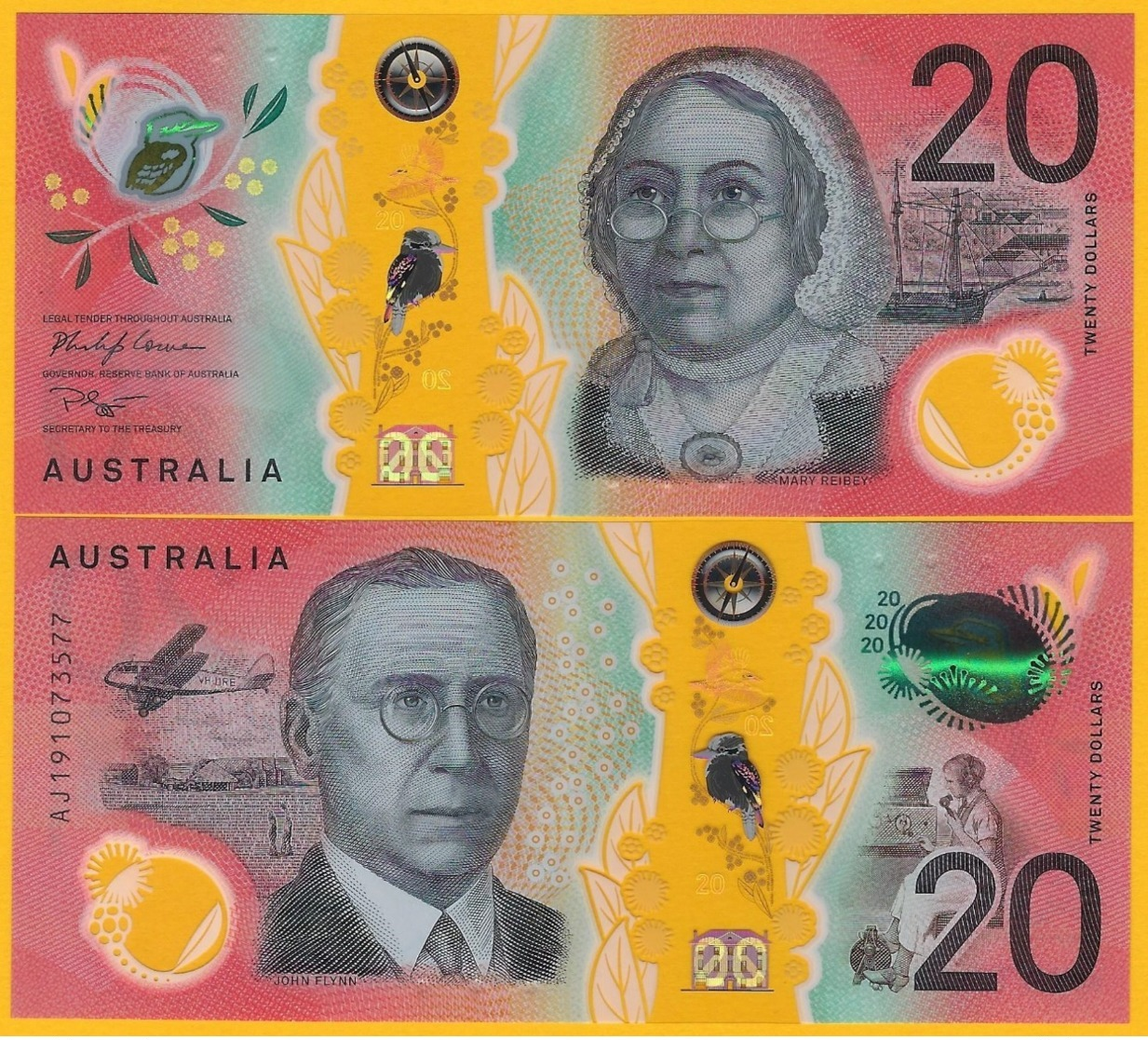 Australia 20 Dollars P-new 2019 UNC Polymer Banknote - Autres & Non Classés