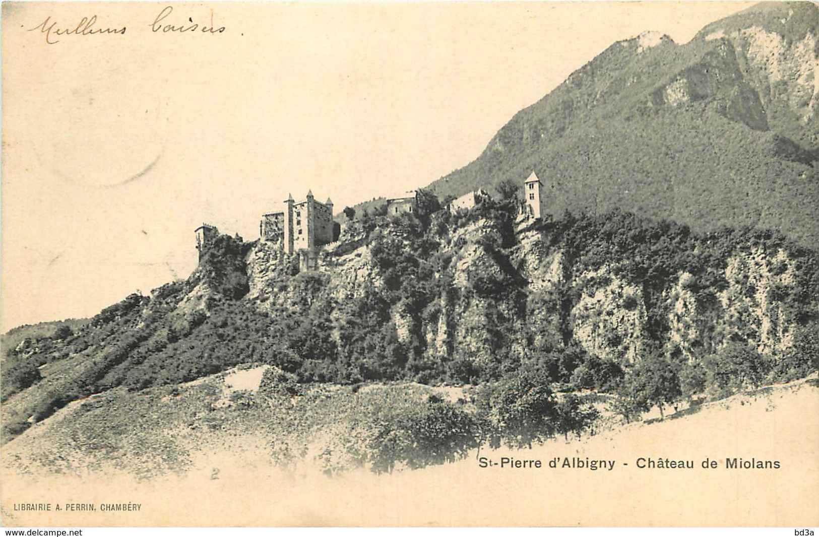 73 - SAINT PIERRE D'ALBIGNY - CHATEAU DE MIOLANS - Saint Pierre D'Albigny