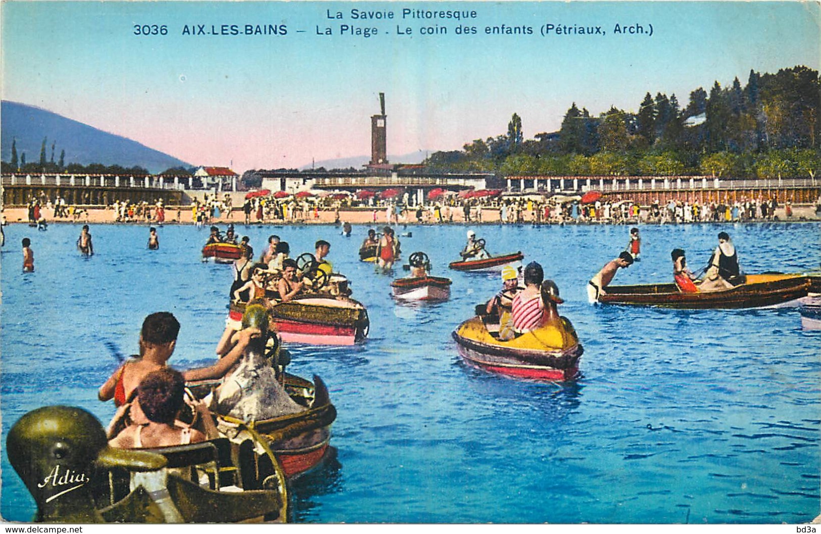 73 - AIX LES BAINS -  LA PLAGE - LE COIN DES ENFANTS - Aix Les Bains