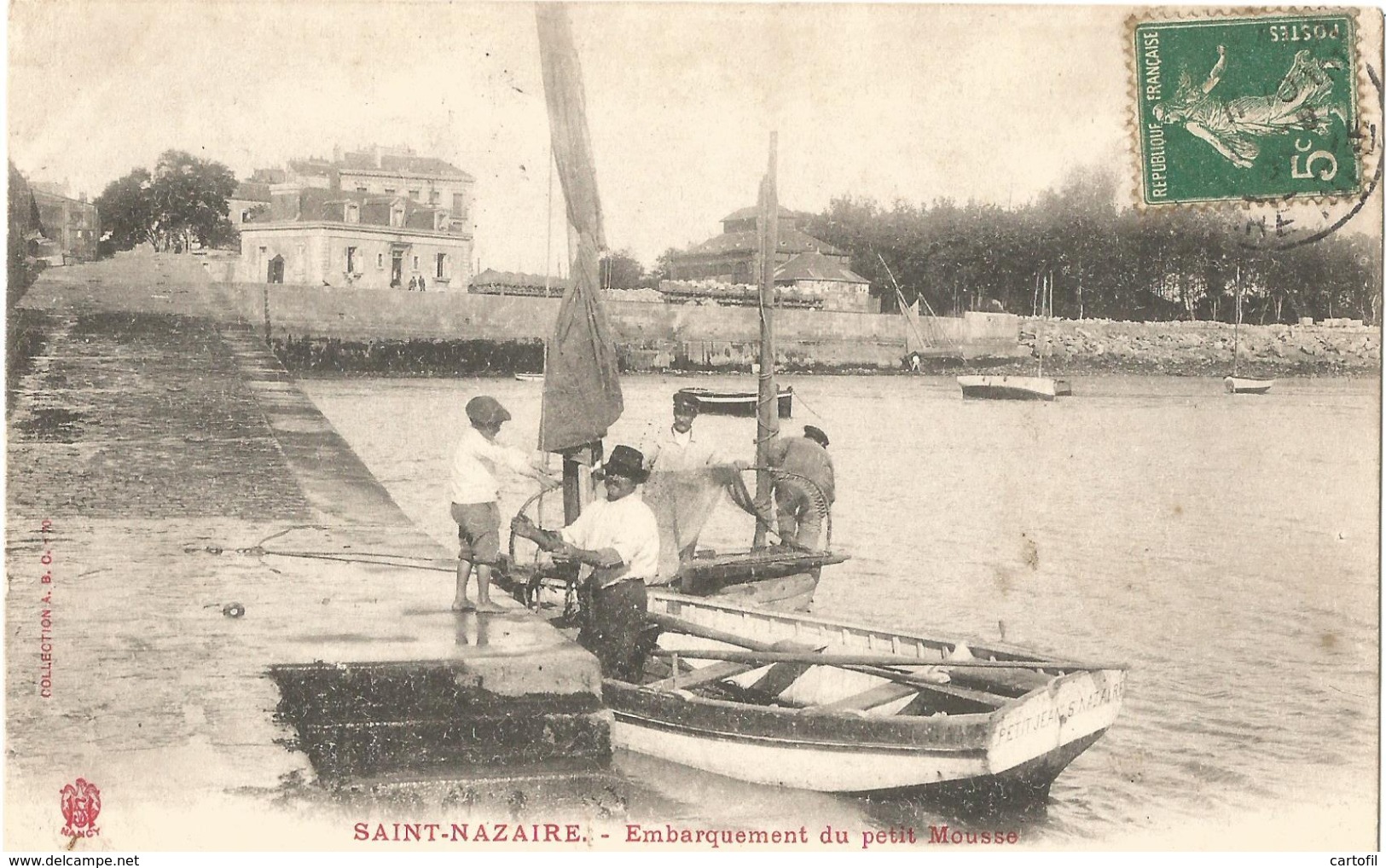 SAINT NAZAIRE - Embarquement Du Petit Mousse - Saint Nazaire