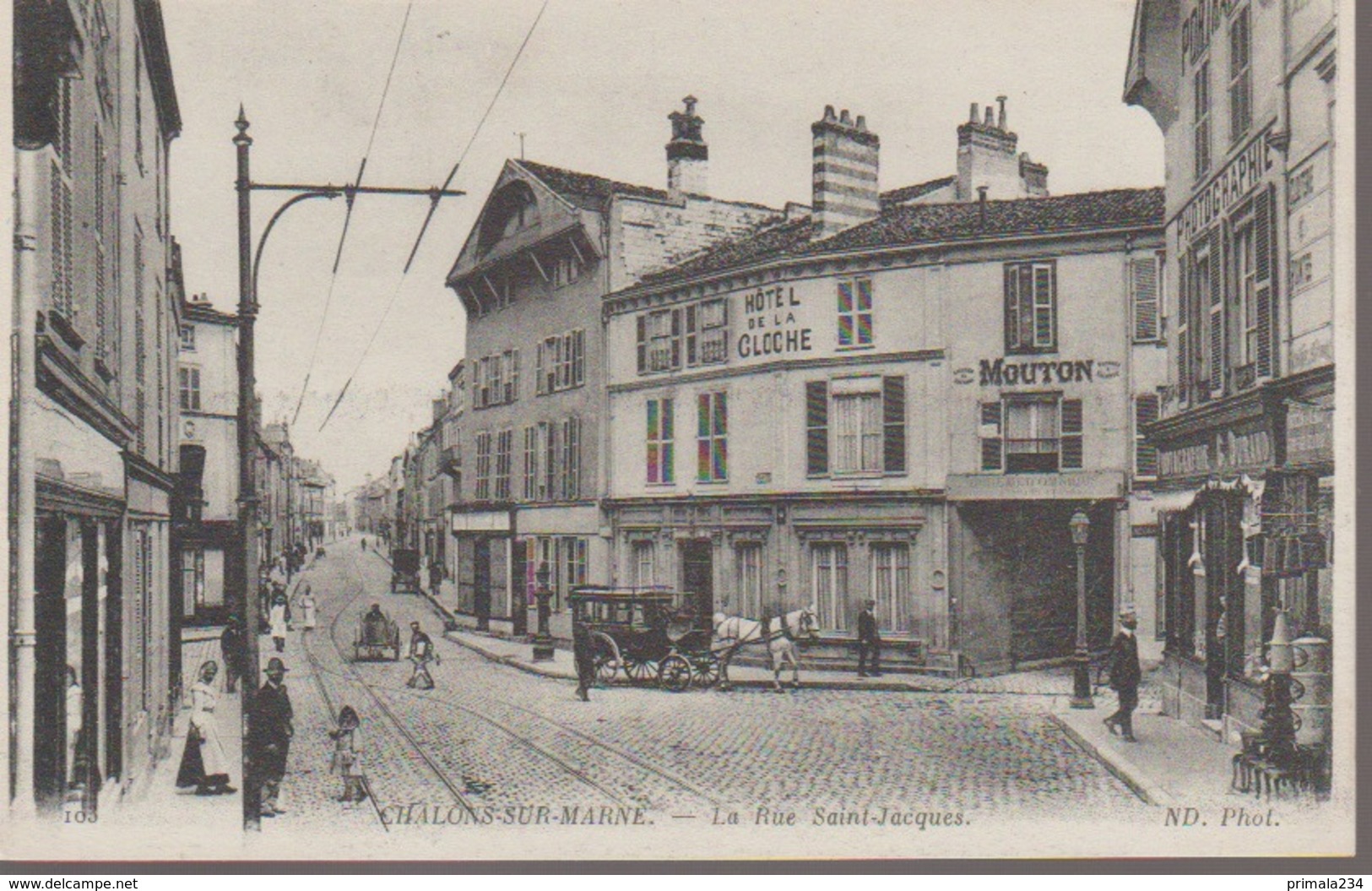 CHALONS SUR MARNE - RUE SAINT JACQUES - Châtillon-sur-Marne