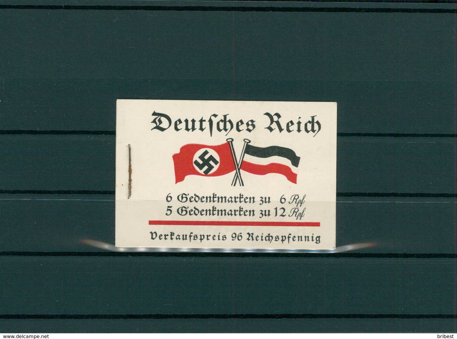 DEUTSCHES REICH 1933 MH 32.2 Postfrisch (202708) - Markenheftchen