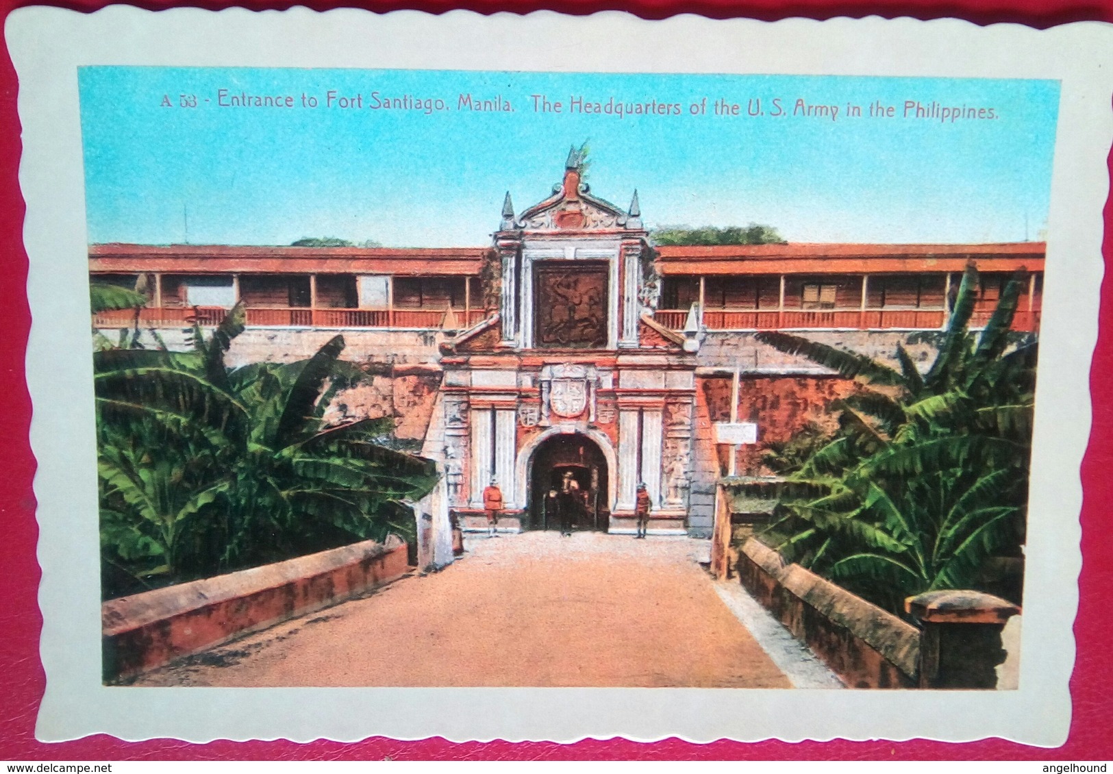 Entrance Fort Santiago Manila - Filipinas