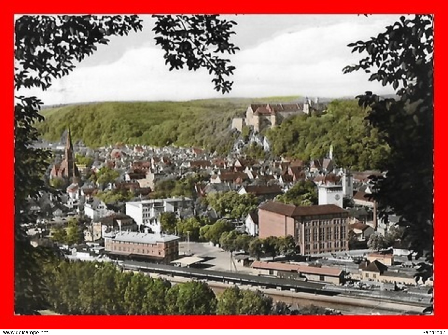 CPSM/gf HEIDENHEIM An Der BRENZ (Allemagne)  Mit Schloss Hellenstein...K017 - Heidenheim