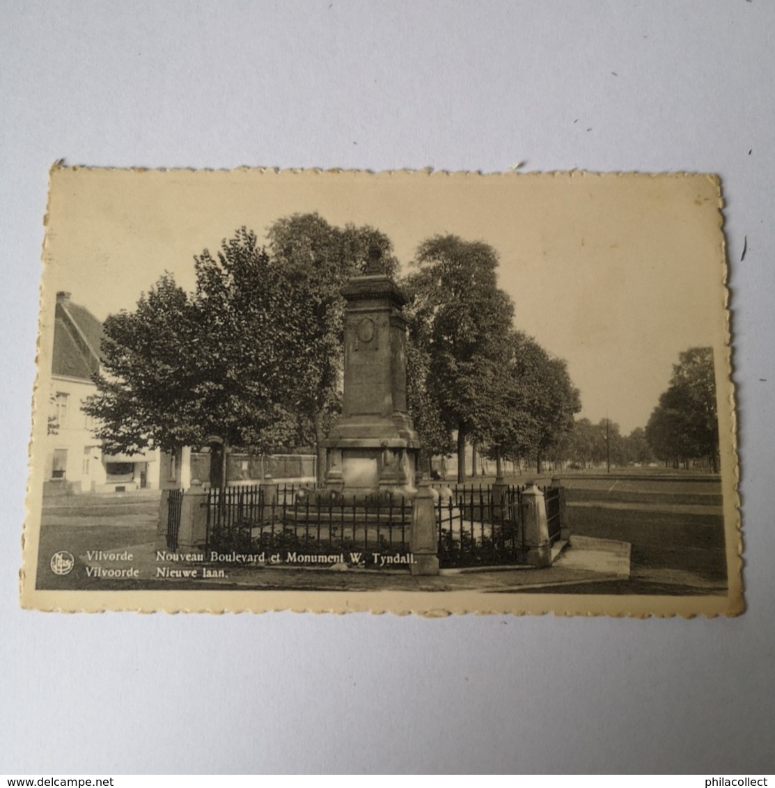 Vilvoorde - Vilvorde // Nouveau Boulevard Et Monument W. Tyndall 19?? - Vilvoorde