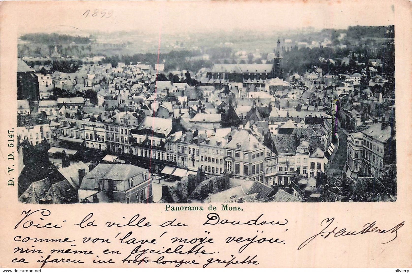 Mons - Panorama De Mons - D.V.D. N° 5147 - Mons