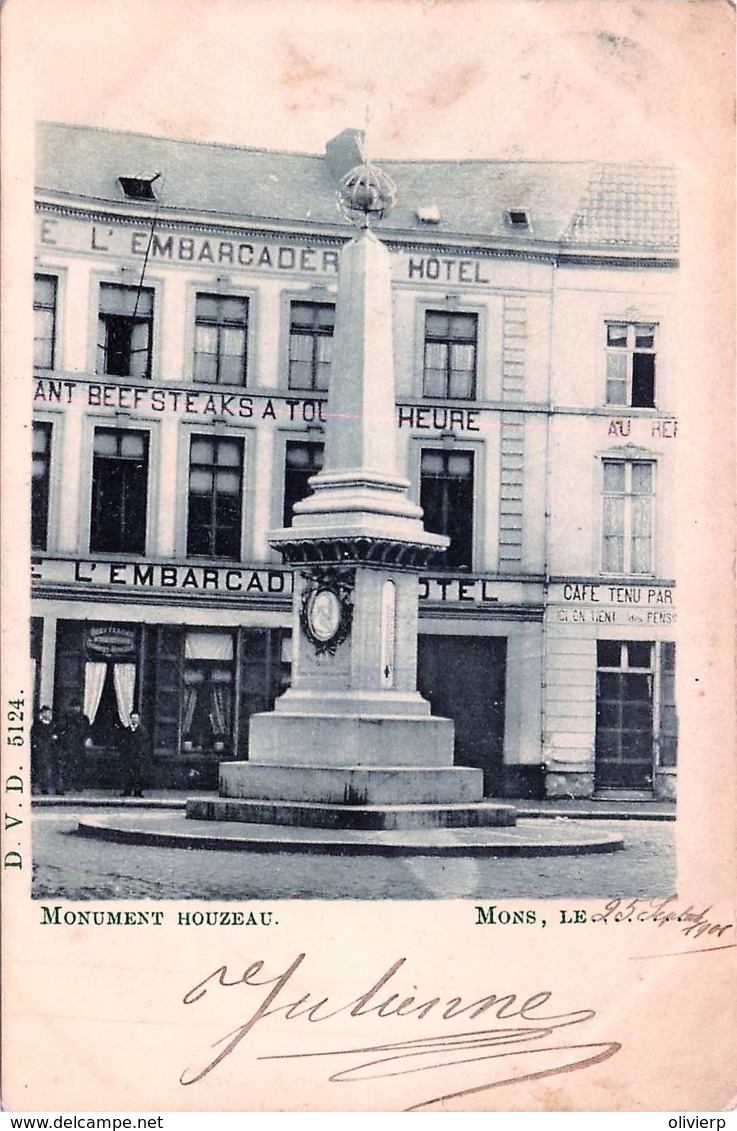 Mons - Monument Houzeau - D.V.D. N° 5124 - Mons