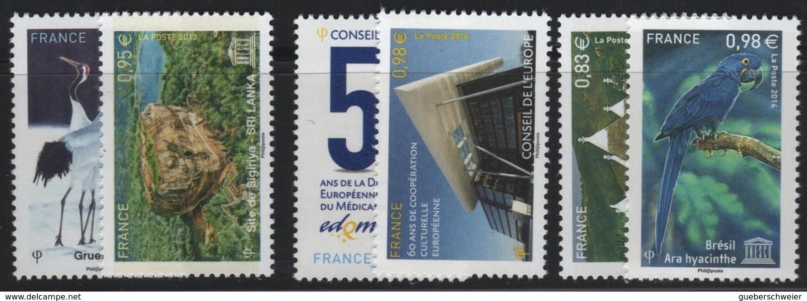 FRANCE Beau Lot De Timbres De Services Neufs** 1er Choix Sous Faciale Forte Côte - Ungebraucht