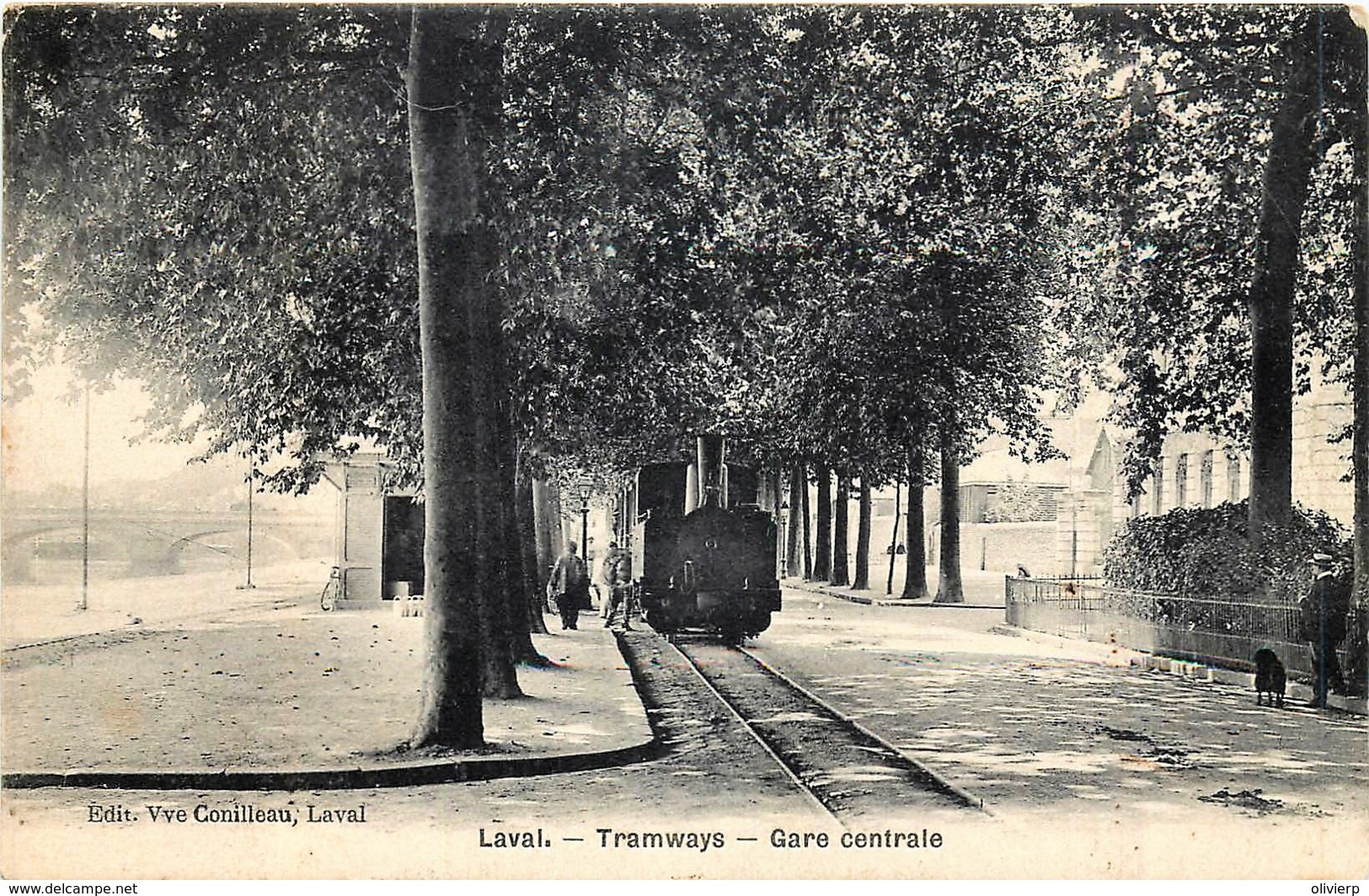 France -  53 - Laval - Tramways - Gare Centrale - Laval