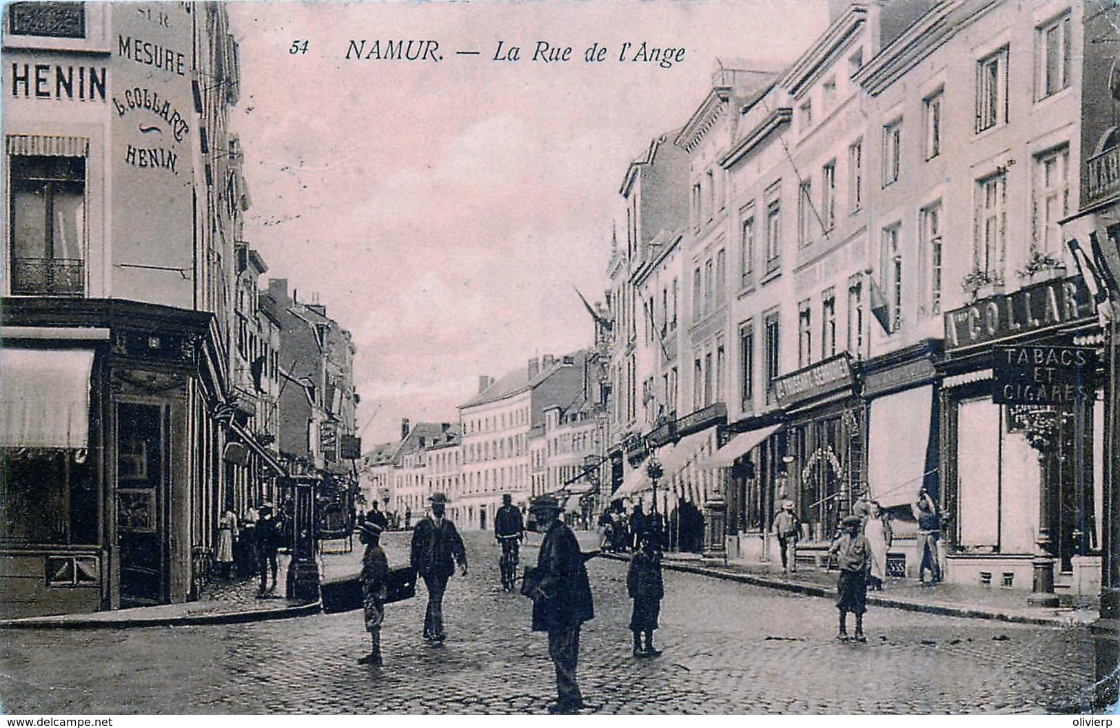 Namur - Edit. Van Den Heuvel - La Rue De L' Ange - N°54 - Namen