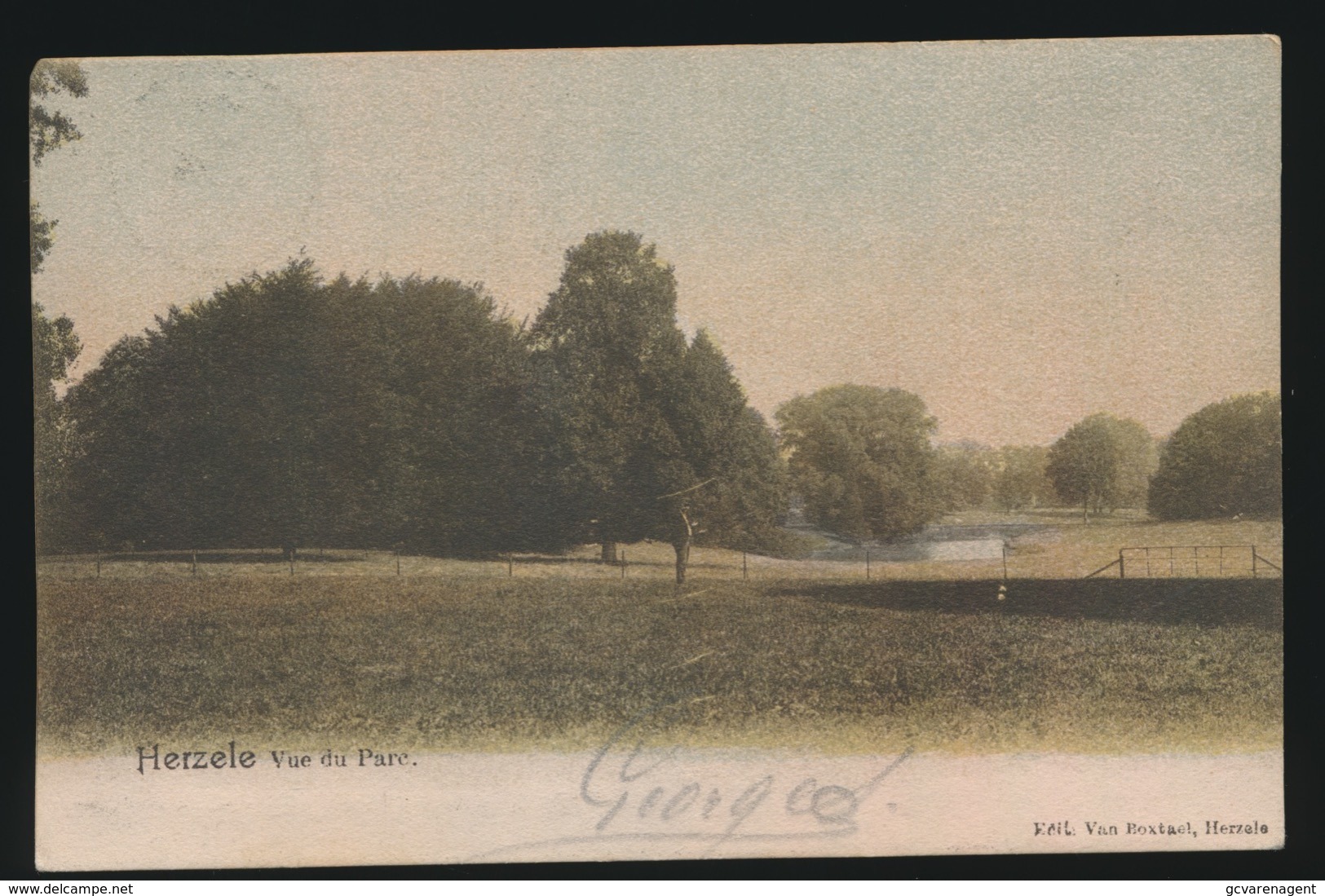 HERZELE   VUE DU PARC - Herzele