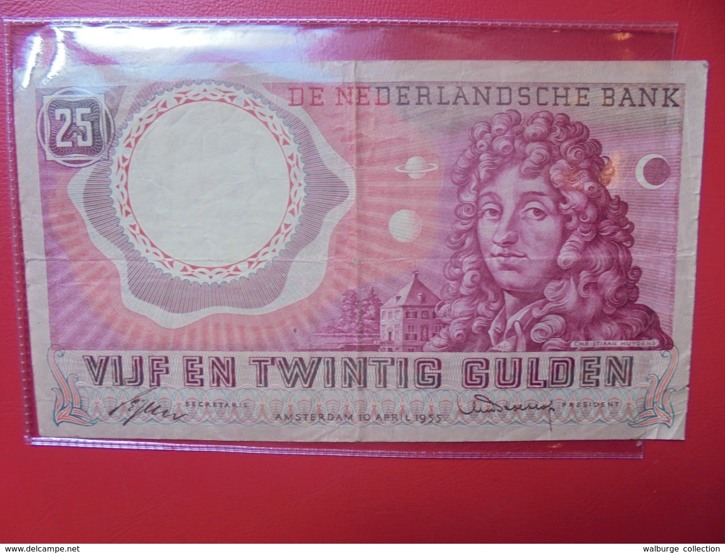 PAYS-BAS 25 GULDEN 1955 CIRCULER - 25 Gulden