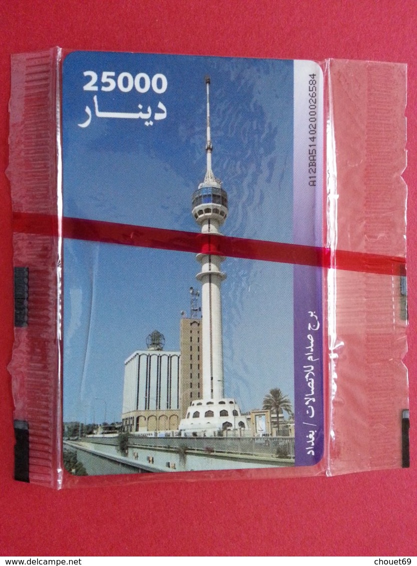 IRAQ 08 - 25000U Telecommunication Tower ITPC MINT BLISTER IRAK NSB (BA1019C - Iraq