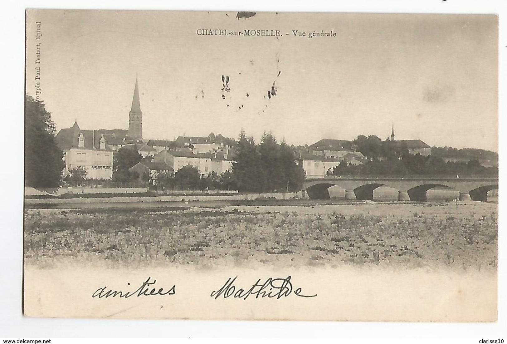 88 Chatel En Moselle Vue Generale - Chatel Sur Moselle