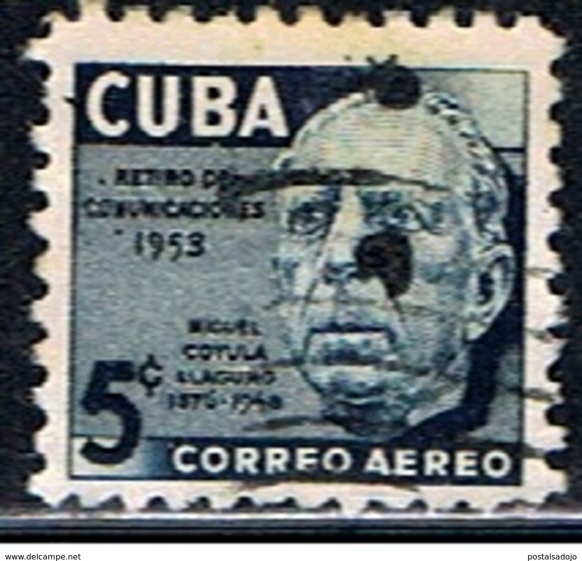 CUBA 268 // YVERT 90 (AÉRIEN) // 1953 - Poste Aérienne