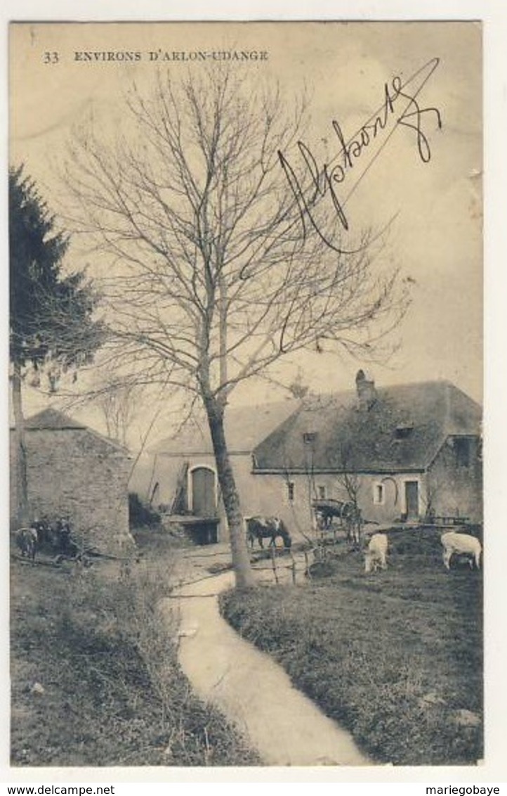 CPA ARLON  Udange Vue Champêtre 1907 - Arlon