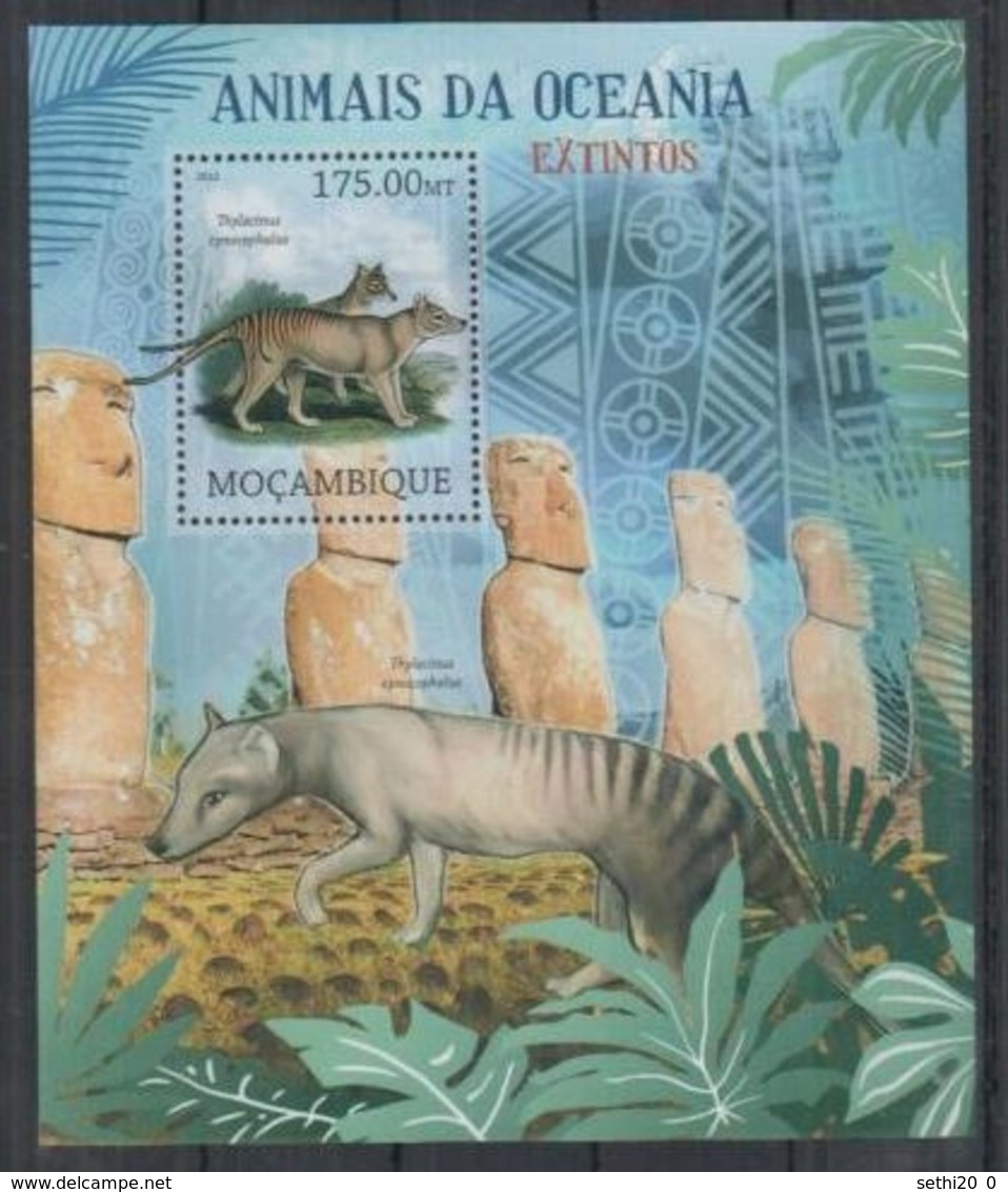 Mozambique 2012 Prehistory Prehistoire Moas Ile De Pâques  MNH - Préhistoire