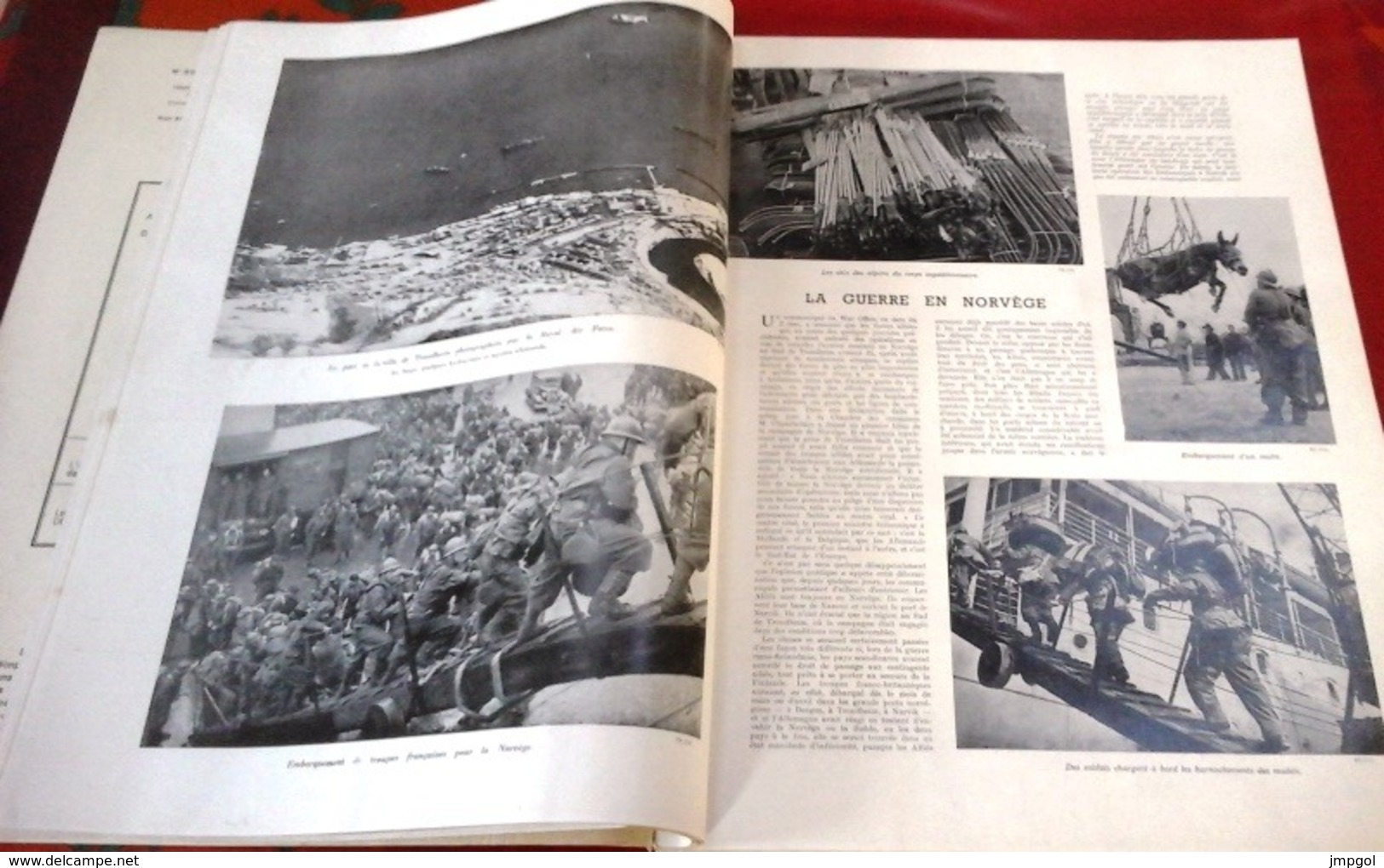 L'illustration N° 5071 Mai 1940 Spécial Empire Français Dans La Guerre Afrique Indochine,Guerre En Norvège - L'Illustration