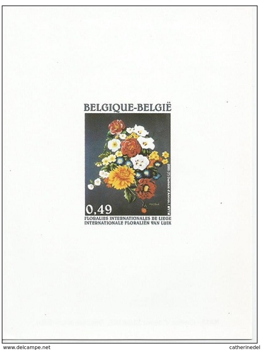 Année 2003 : NA12-FR - Floralies De Liège - Projets Non Adoptés [NA]