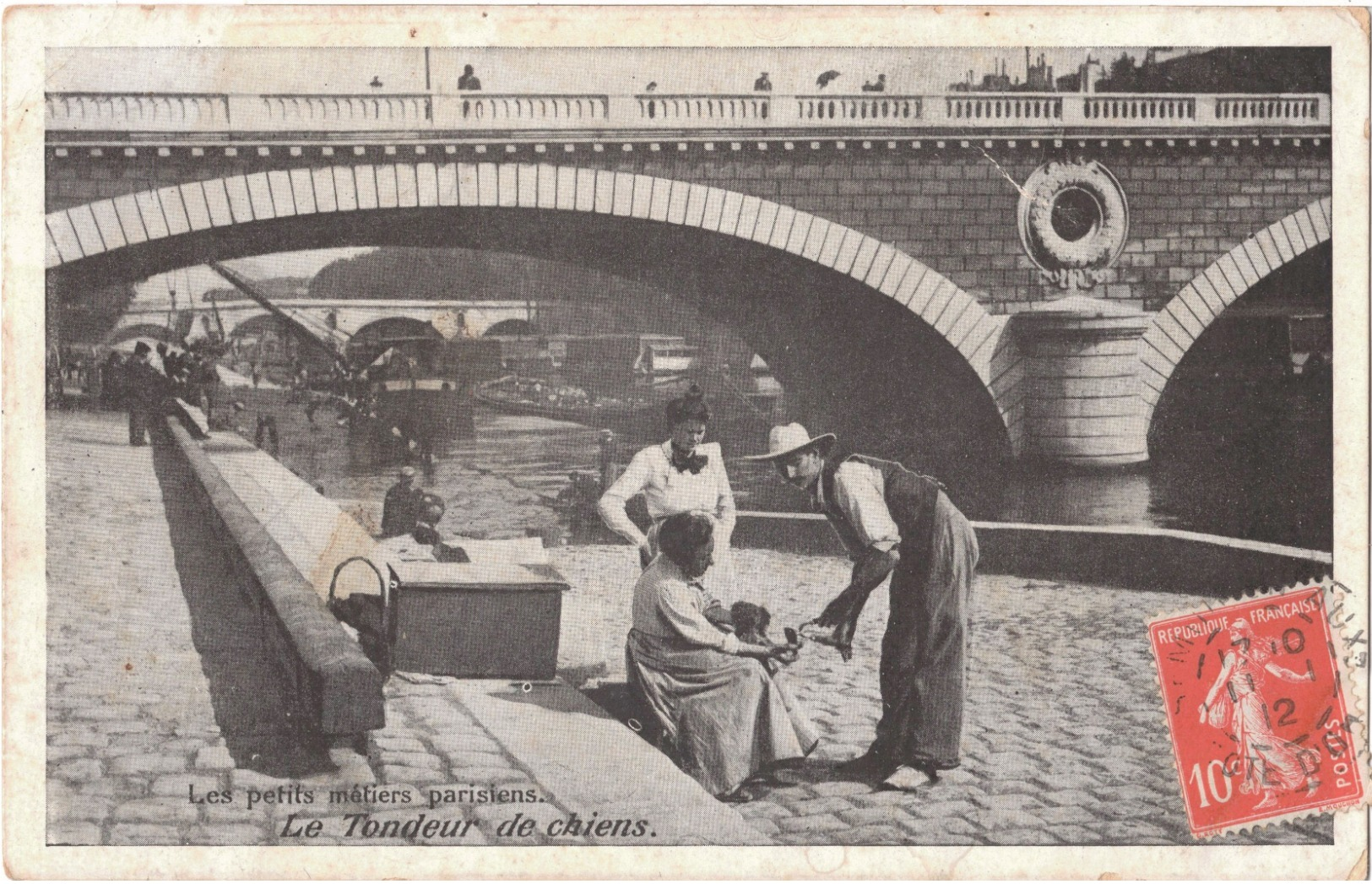 LE  TONDEUR  DE  CHIENS - Petits Métiers à Paris