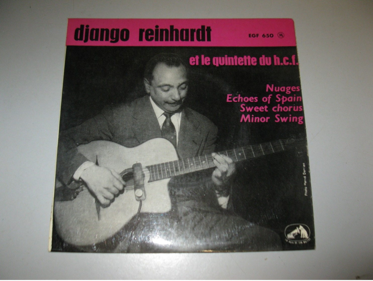 VINYLE DJANGO REINHARDT LA VOIX DE SON MAITRE (REF : 7 EGF 650) - Jazz