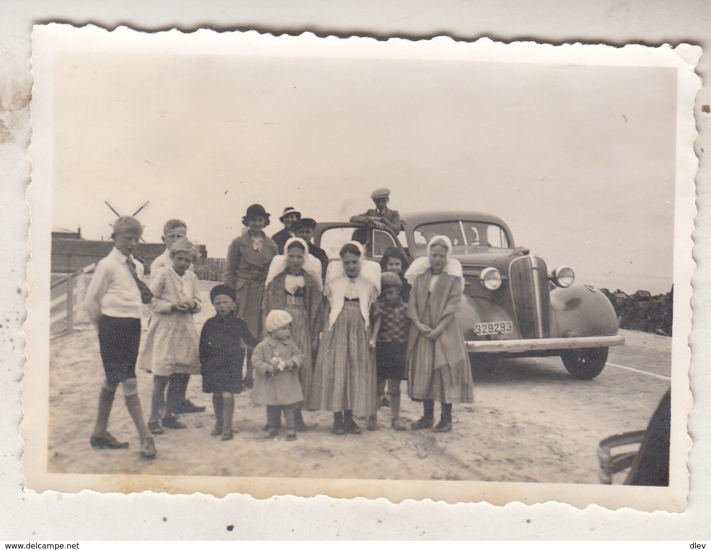 Westcapelle - Old Timer - 1937 - Zeer Geanimeerd - Foto 6 X 8.5 Cm - Auto's